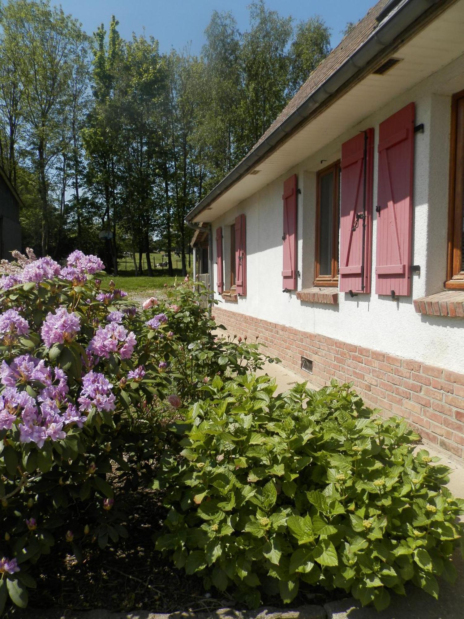 Chambres Et Table D'Hotes Les Trois Marquets Bourthes Bagian luar foto